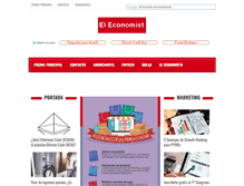 Tablet Screenshot of eleconomist.com